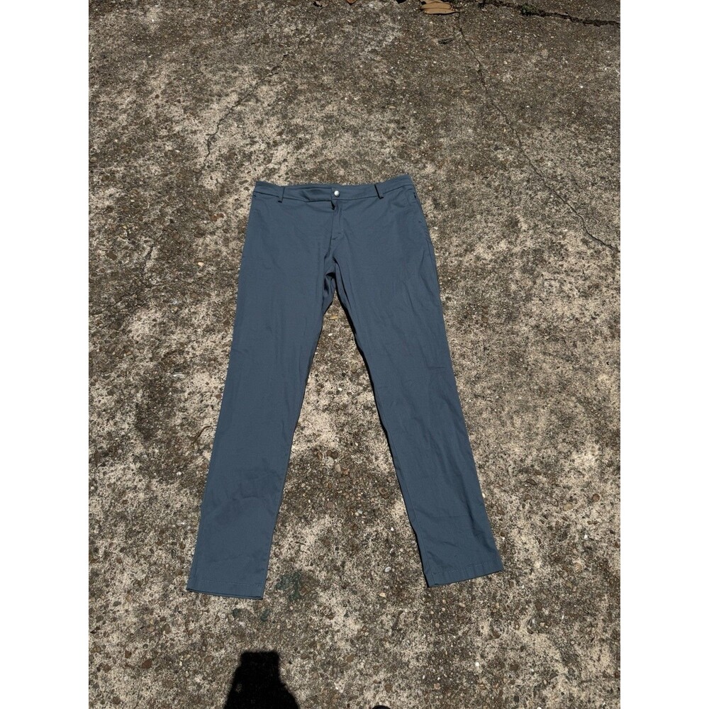 Birddogs Pants Mens 36x34 Gray Chino Boom For Your Boomstick Lined Golf